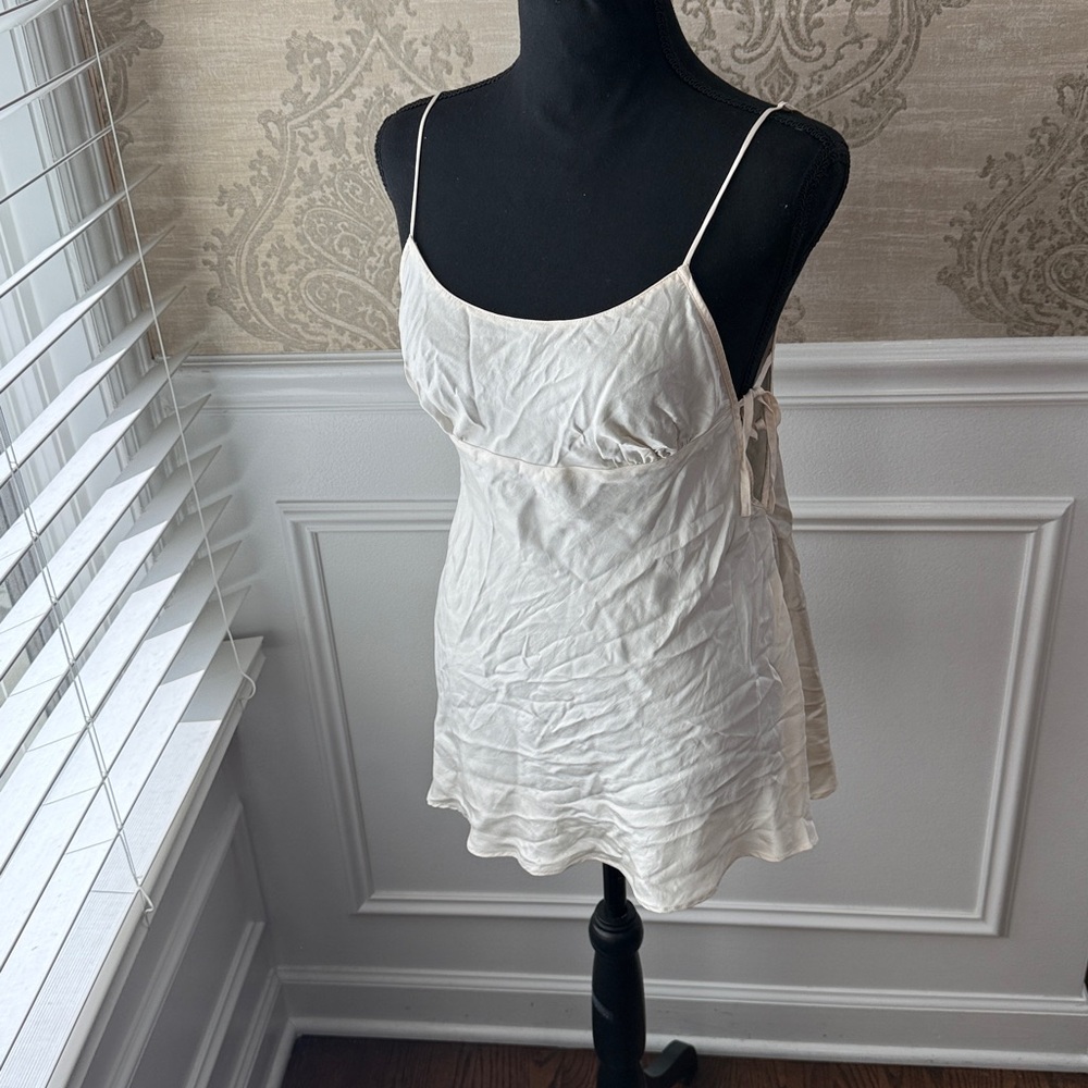 Vintage Victoria's Secret slip Off-White Cream size Small